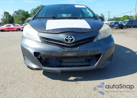 2012 Toyota Yaris Le из США, поврежденный, VIN JTDJTUD36CD512270